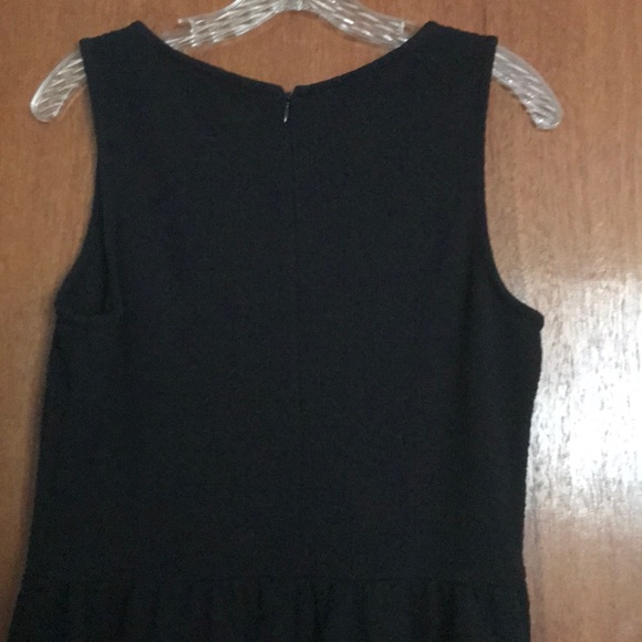 Reynah Couture Black Gather Waist Pleat Dress - Picture 5 of 6